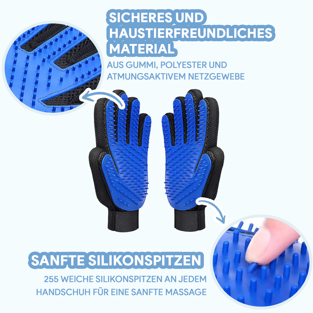 PetGroom - Ultimative Haustierpflege Handschuhe