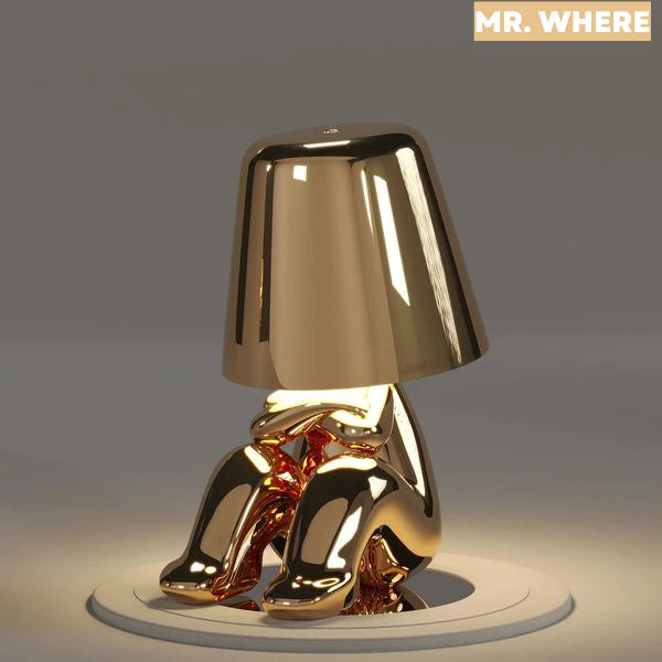 ThinkerLamp in Gold