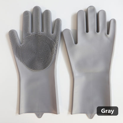 Silicone Rubber Gloves for Dish Cleaning